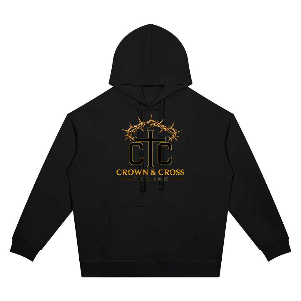 Never Alone Oversized Drop Shoulder Hoodie