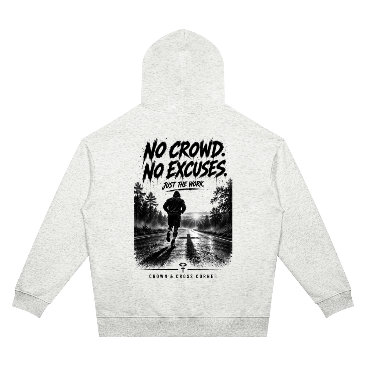 Just the Work Drop Shoulder Hoodie