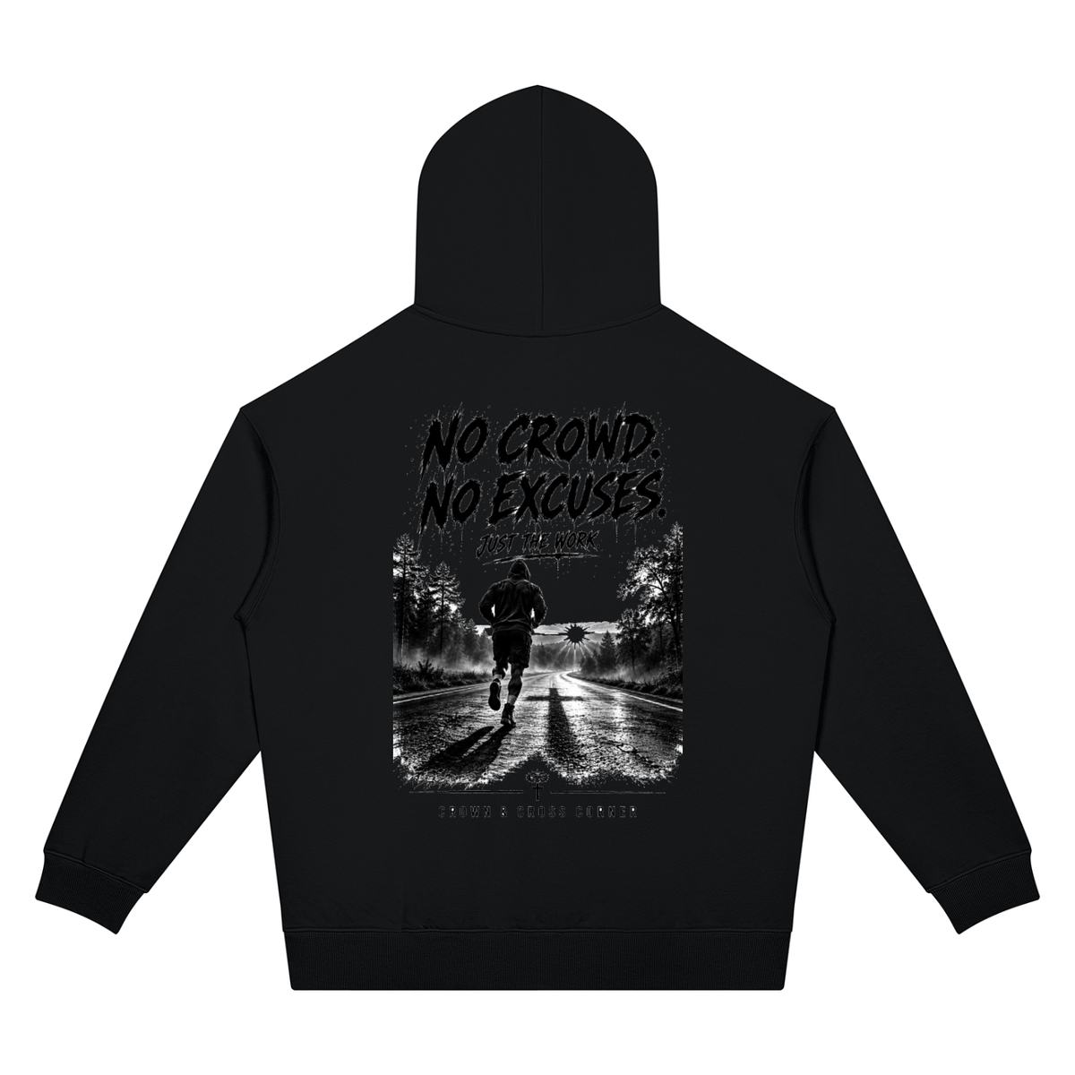 Just the Work Drop Shoulder Hoodie